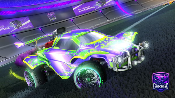 A Rocket League car design from Toxix4ever
