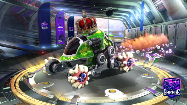 A Rocket League car design from Holayosoysanti94