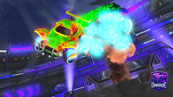 A Rocket League car design from knightyknightly