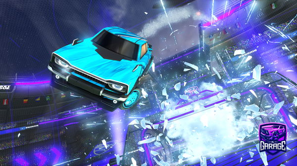 A Rocket League car design from R_2020_king