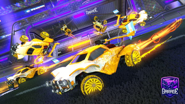 A Rocket League car design from Elgatopiniway69