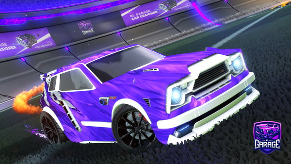 A Rocket League car design from Tin_Master_III