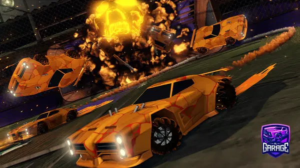 A Rocket League car design from ThatGuyDj