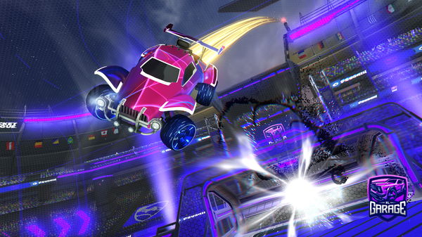 A Rocket League car design from infinyty