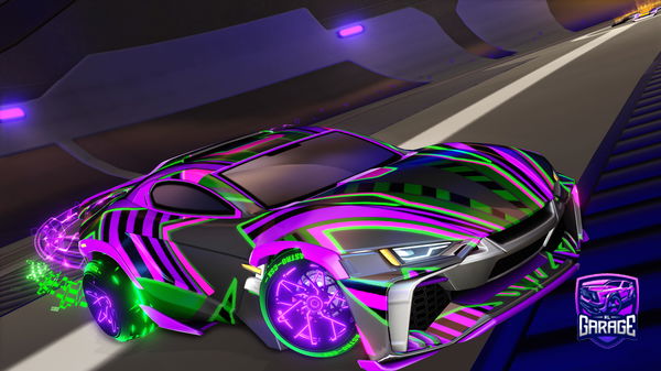 A Rocket League car design from irosario78