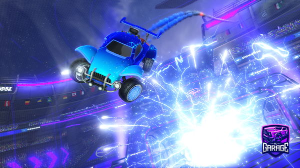 A Rocket League car design from Carliss13