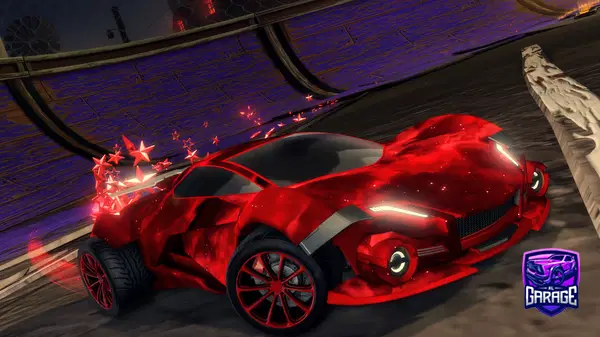 A Rocket League car design from Red_Devil2413