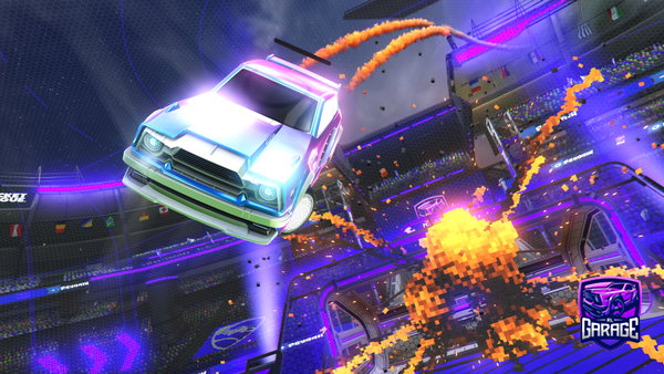 A Rocket League car design from C_Cozmo