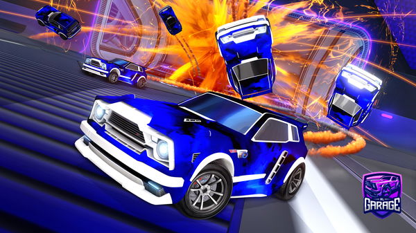 A Rocket League car design from Voken