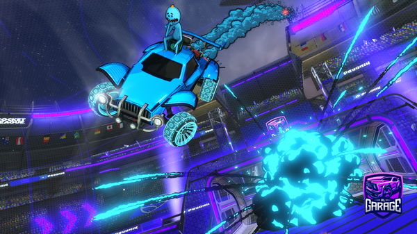 A Rocket League car design from HirAlpha