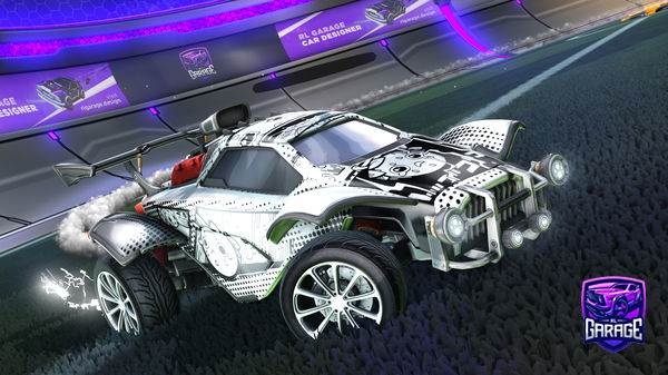 A Rocket League car design from GI1tch