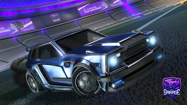 A Rocket League car design from Katsuro_L2