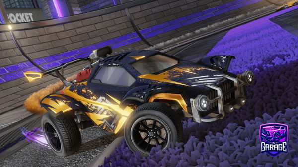 A Rocket League car design from Berzenji