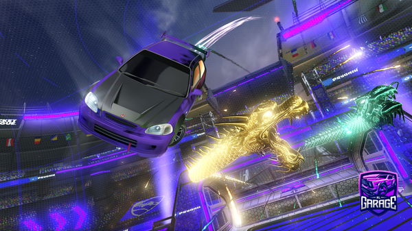 A Rocket League car design from dragonfyre458