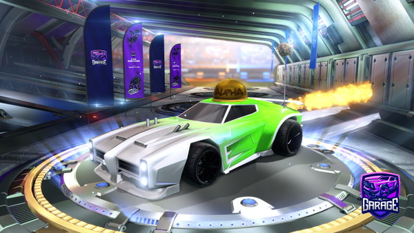 A Rocket League car design from ElPititumaxiom
