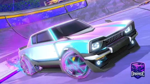 A Rocket League car design from SmartCatOffical