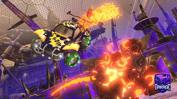 A Rocket League car design from Phantom_Eclipse_