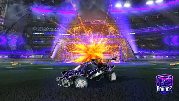 A Rocket League car design from yuganyogurt