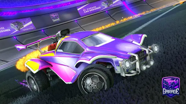 A Rocket League car design from DarkLegend546