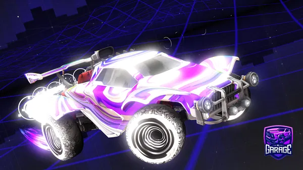 A Rocket League car design from LND_pink_pnda