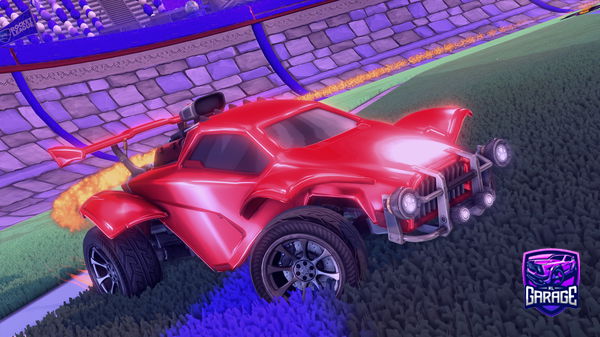 A Rocket League car design from kiwii__