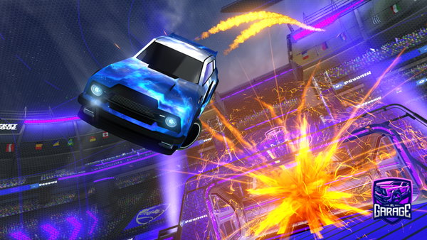 A Rocket League car design from JoocyMcRib