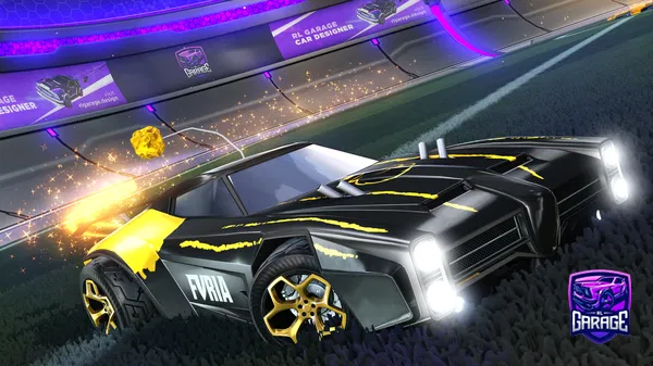 A Rocket League car design from Staggo