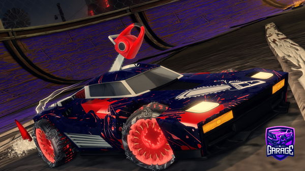 A Rocket League car design from Terry29