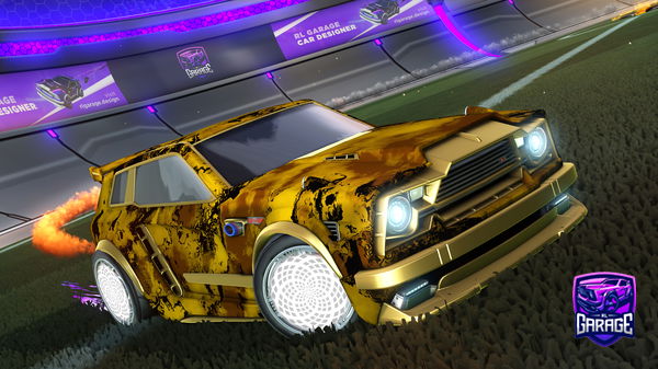 A Rocket League car design from RuthlessCurve89