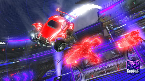A Rocket League car design from chicobks