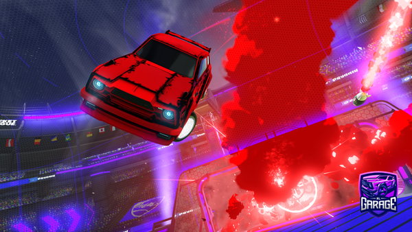 A Rocket League car design from KIKOOO_