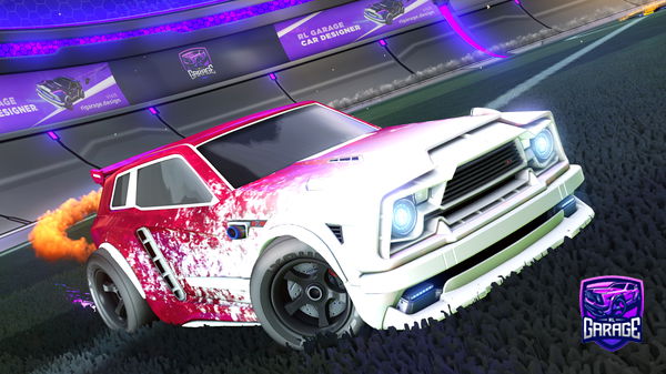A Rocket League car design from Crvzz