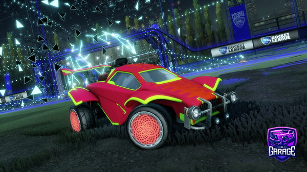 A Rocket League car design from Cake-RL