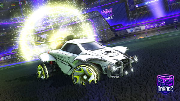 A Rocket League car design from Gradioactive