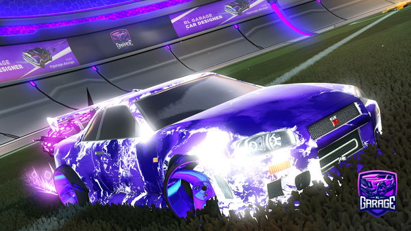 A Rocket League car design from Xansed