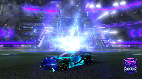 A Rocket League car design from supertopo08