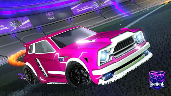 A Rocket League car design from EL_ZENOX