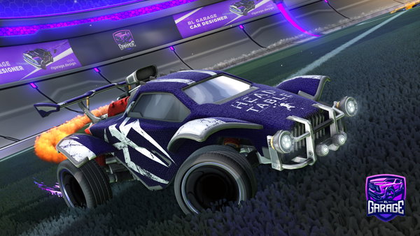 A Rocket League car design from vulpine_thunder