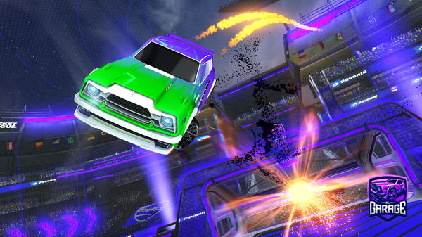 A Rocket League car design from Zoey07