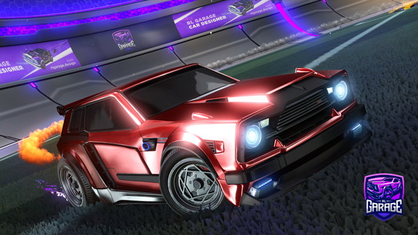 A Rocket League car design from Saypookguy_