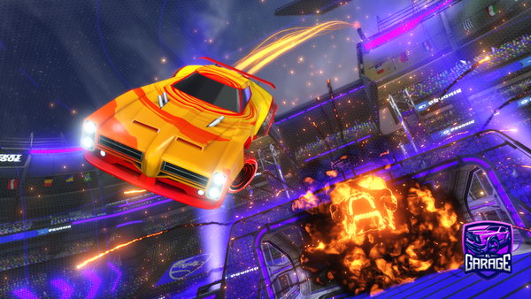 A Rocket League car design from ctroo