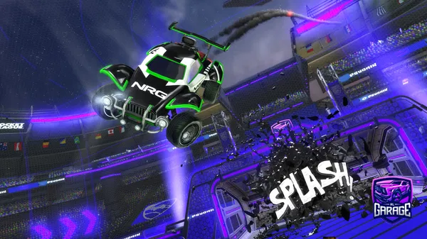 A Rocket League car design from moistj