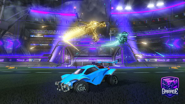 A Rocket League car design from BLZ_Aura