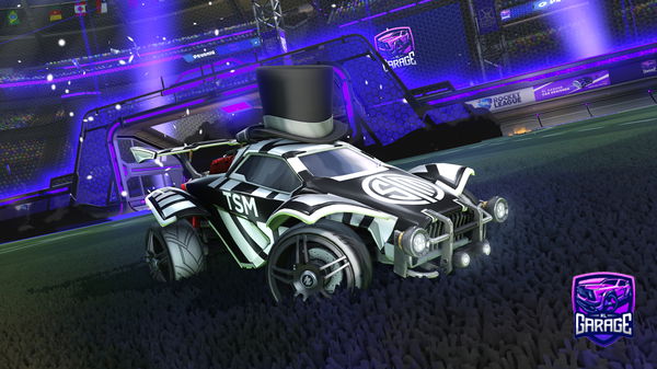 A Rocket League car design from MeroOtaku121
