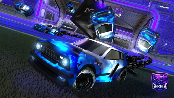 A Rocket League car design from Breo