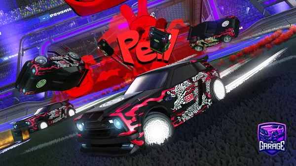 A Rocket League car design from Nerfado