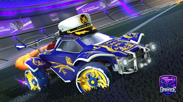 A Rocket League car design from Nightfaller_45