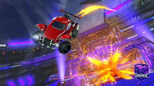 A Rocket League car design from iigtxzii-