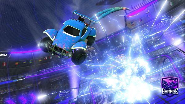 A Rocket League car design from hefferl