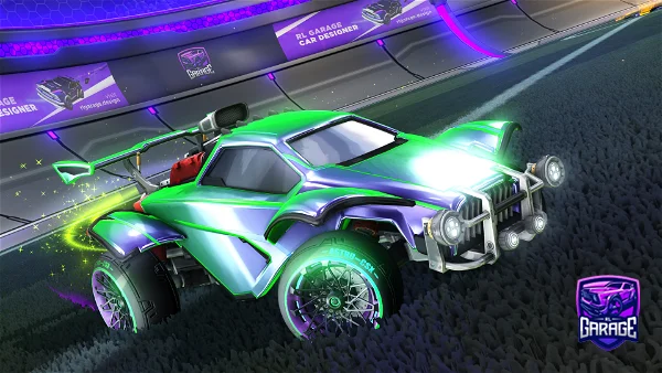 A Rocket League car design from TM_Recked